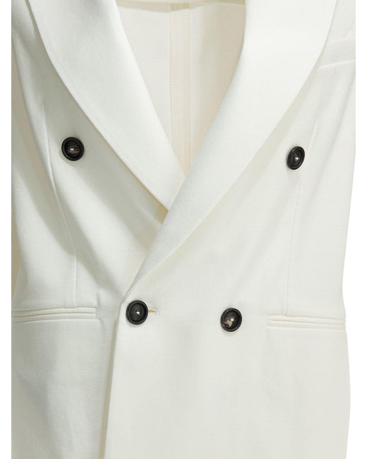 Circolo 1901 White Cotton Jacket