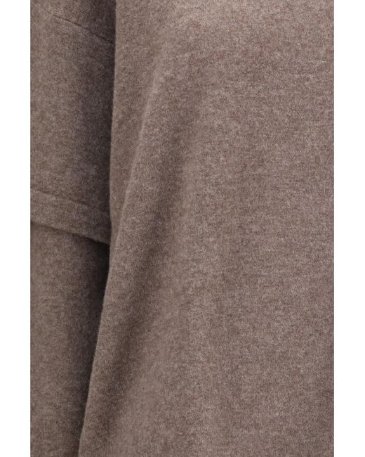 DARKPARK Brown Troy Double-Sleeve Cashmere Sweater