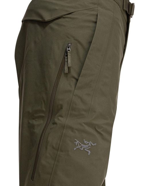Arc'teryx Green "Fissile Insulated" Pants