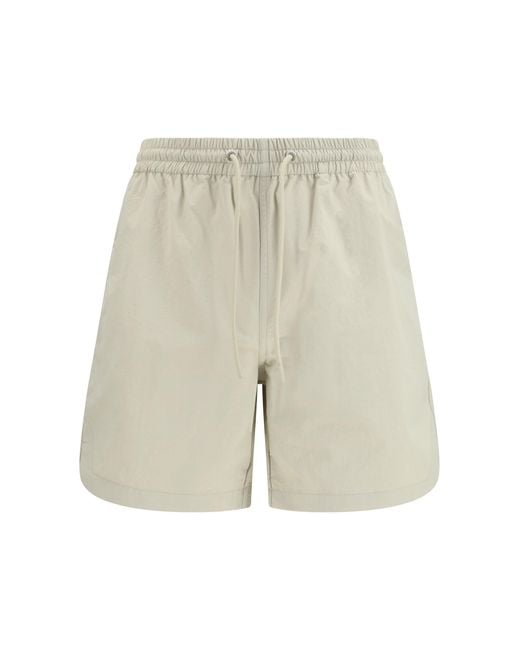 sunflower White Mike Sports Shorts for men