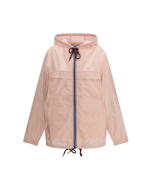 Prada Pink Waterproof Jacket