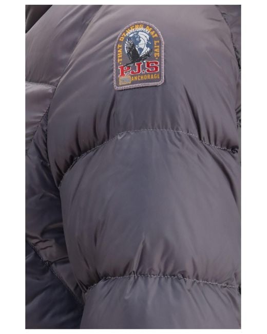 Parajumpers Gray Puffer Jacket Marion