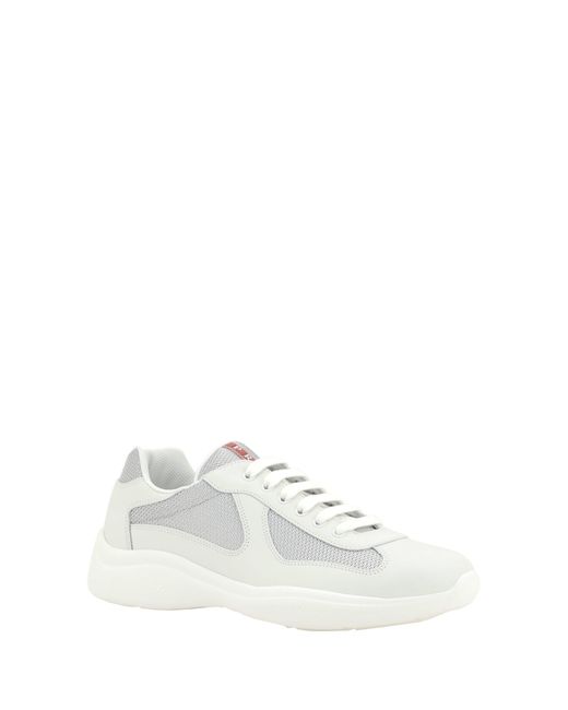 Prada White Lace Up for men