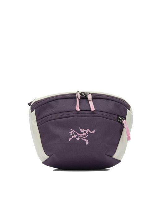 Arc'teryx Purple "Mantis 1" Belt Bag for men
