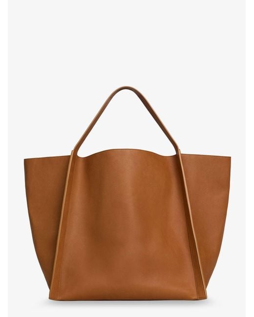 Céline Brown Cube Leather Handbag