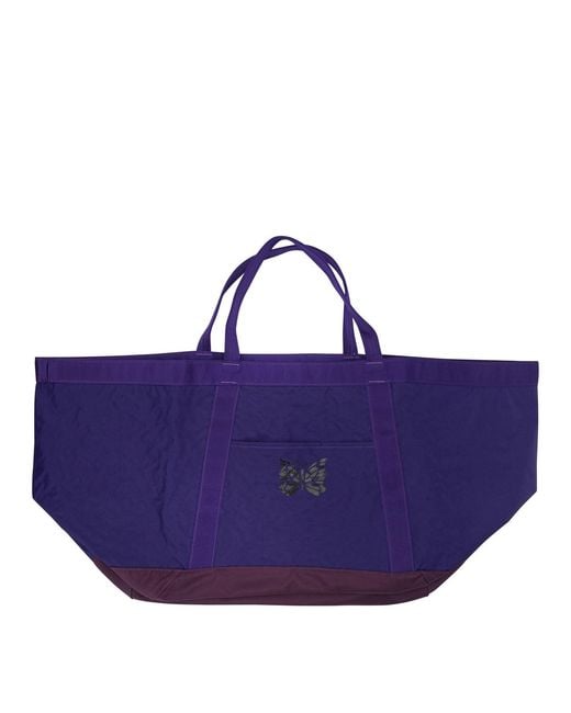 Needles Purple "Tool Tote" Large Shoulder Bag