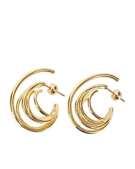 Panconesi Metallic 'Orbit Small' Earrings
