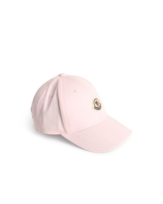 Moncler Pink Cotton Cap