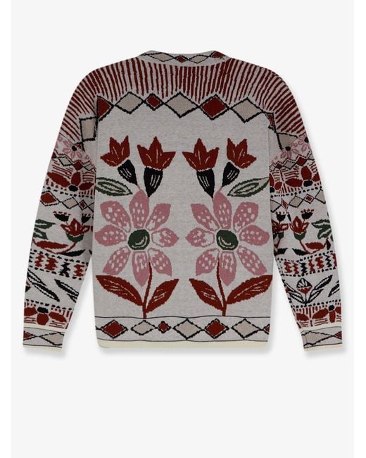 Farm Rio Multicolor Cardigan With Embroidery