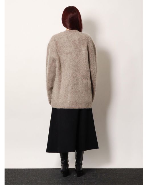 R2W Brown Alpaca Blend Cardigan