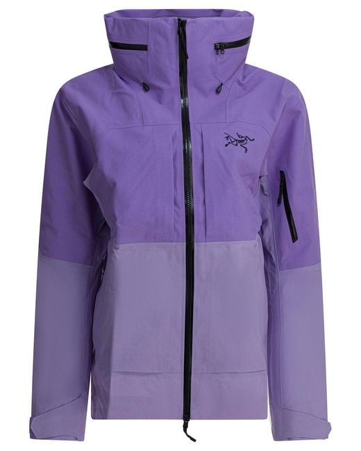 Arc'teryx Purple "Incendia" Technical Jacket