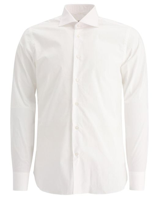 Borriello White Idro Shirt for men