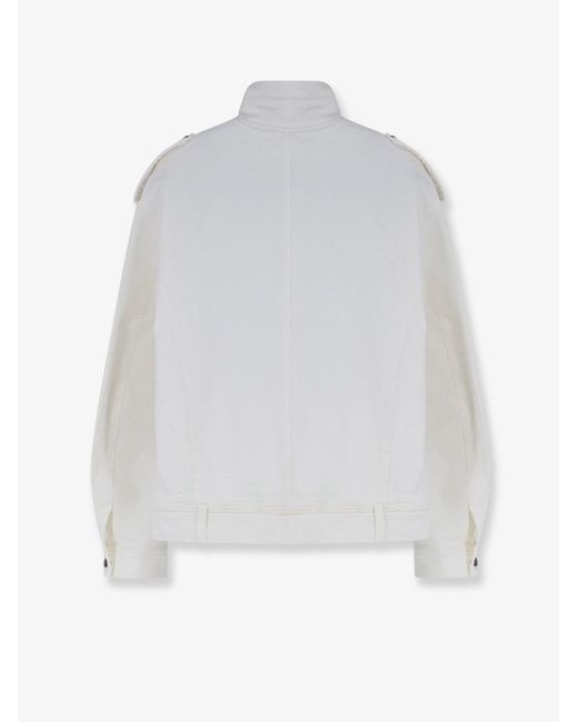 TONYWACK White Oversized Denim Jacket