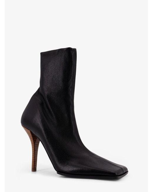 Alaïa Black Leather Boots