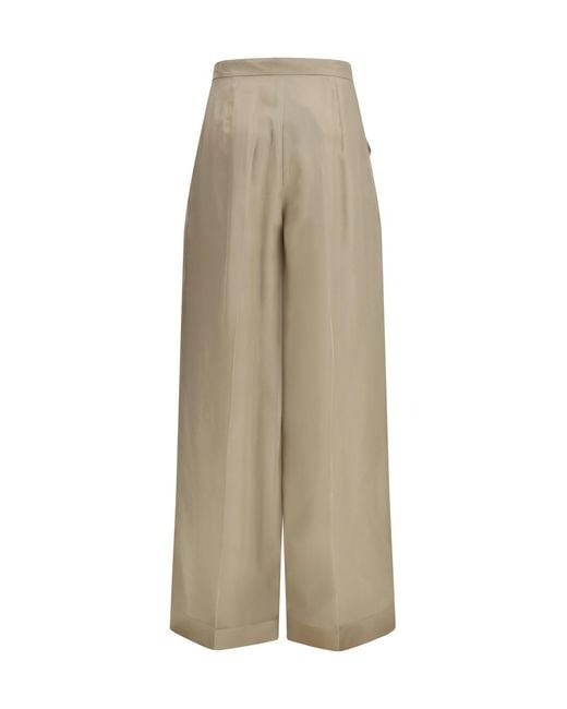 Max Mara Natural Silk Pants