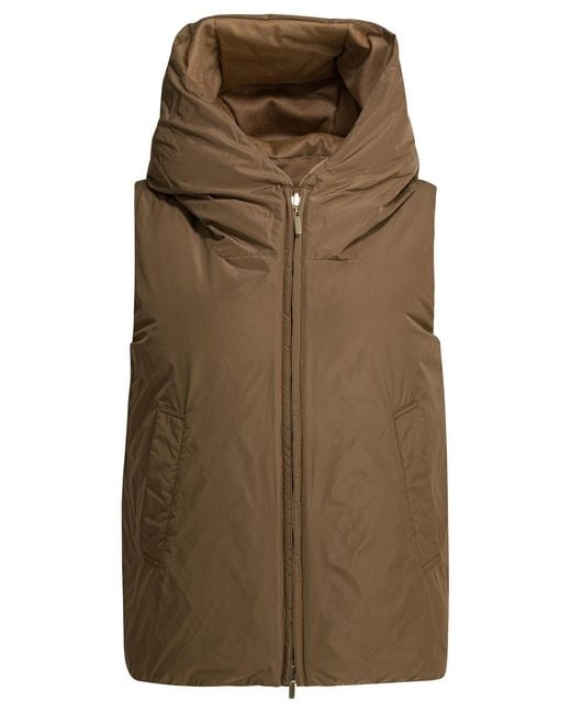 Max Mara Brown Jackets & Coats Jackets And Coats