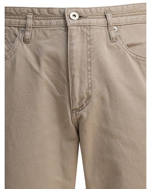 Nonnative Natural Five-Pocket Cotton Pants Trousers for men