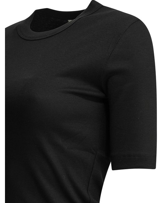 IVY & OAK Black Organic Cotton T-Shirt