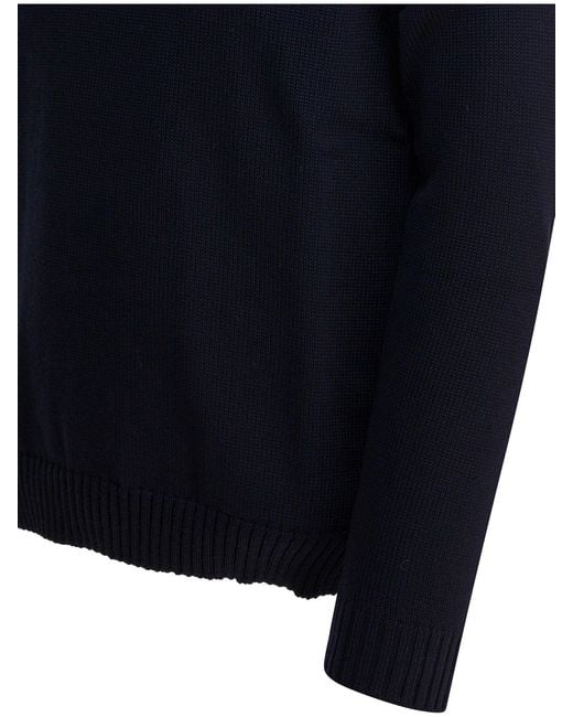Zanone Blue Knitwear for men
