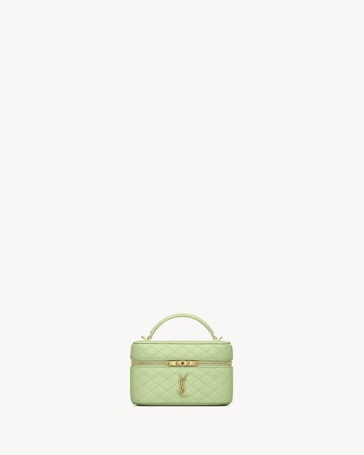 Saint Laurent Green "Gaby" Mini Handbag