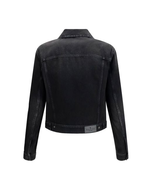 Gucci Black Denim Jacket