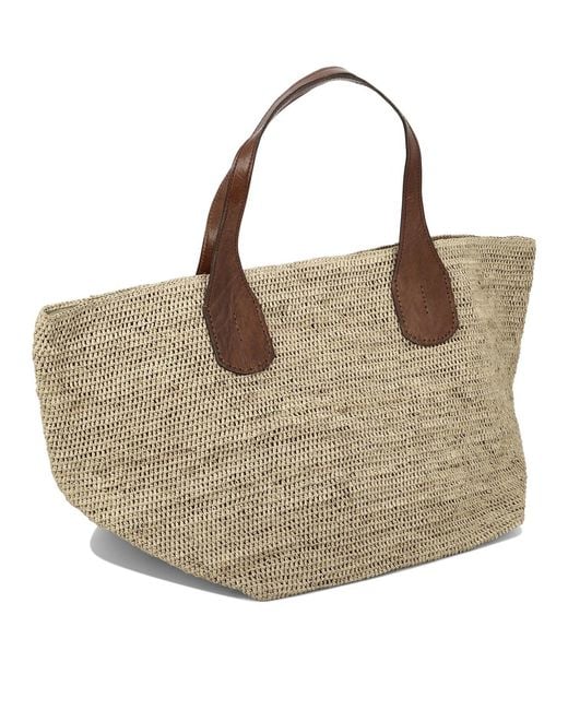 IBELIV Natural Tokyo Iitea Raffia Handbag