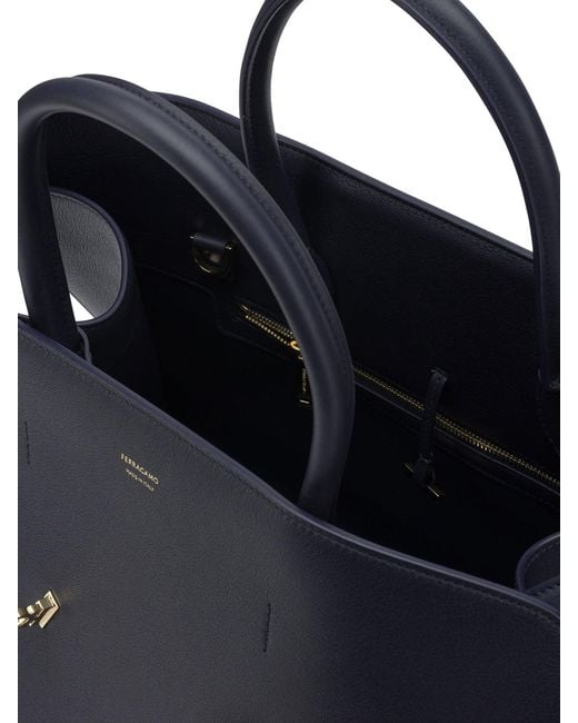 Ferragamo Blue Handbags