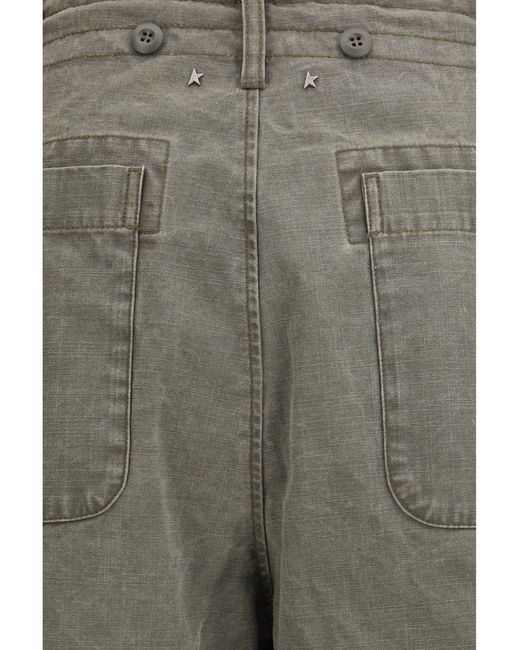 Golden Goose Deluxe Brand Gray Journey Wâ€S Ortensia Boyfriend Pants for men