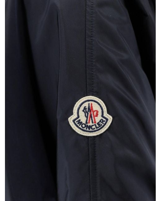 Moncler Blue Cape Nylon Jacket