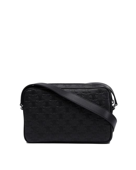 Céline Black Messenger Small Crossbody Bag for men
