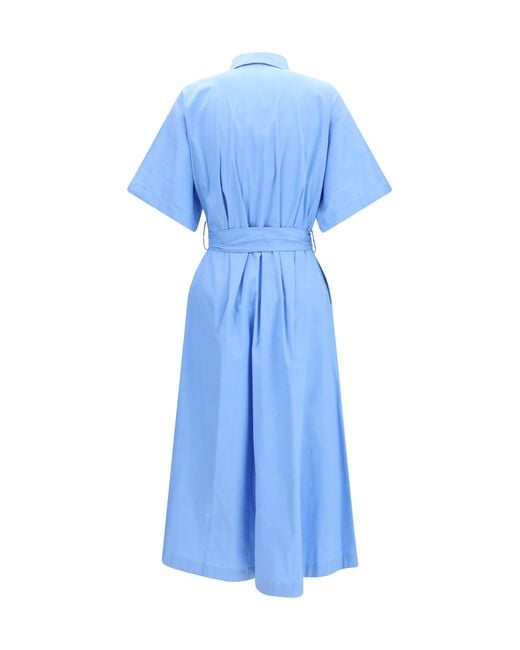 Ella Blue Dress Chemisier