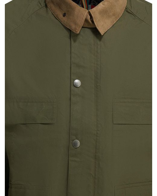 Barbour Bedale Jackets And Coats Green for men