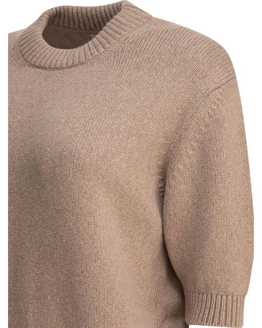 Khaite Brown Davin Sweater