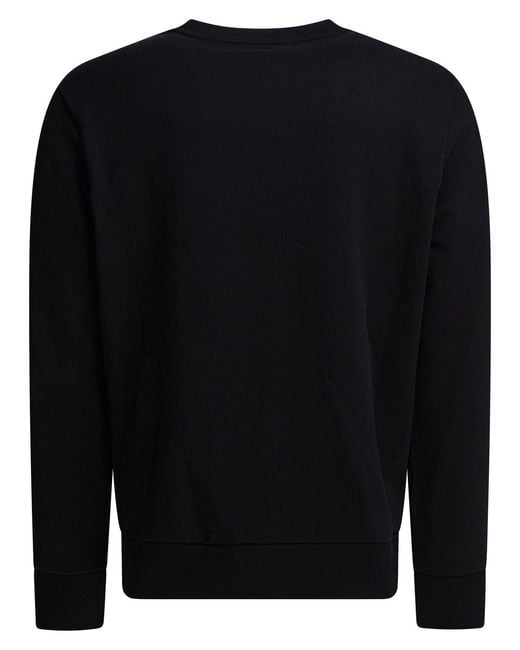 Moncler Black Crewneck Sweatshirt for men