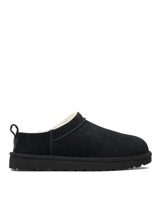 Ugg Black "Classic Micro" Ankle Boots