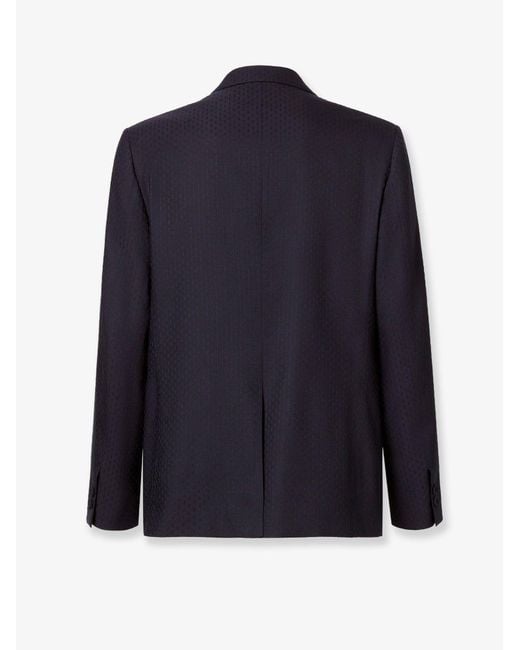 Fendi Blue Clothing Lana Cotone for men