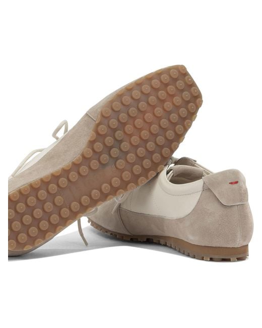 Aeyde Gray "Uma" Low Sneakers