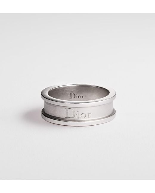 Dior White Link Ring for men