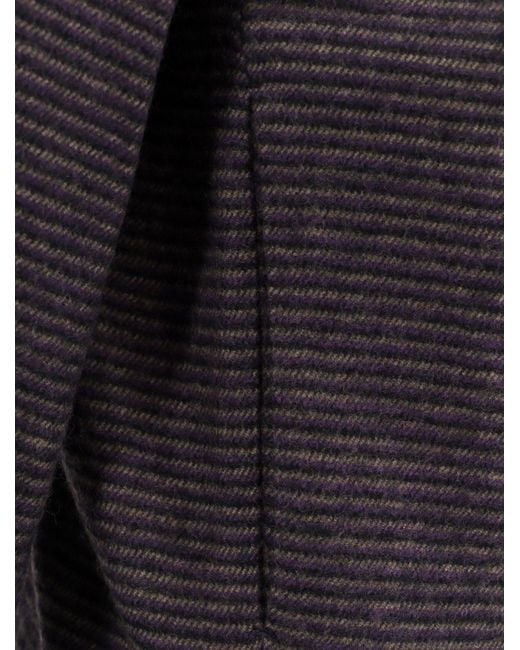 TONYWACK Blue Multi Stripe Cardigan for men