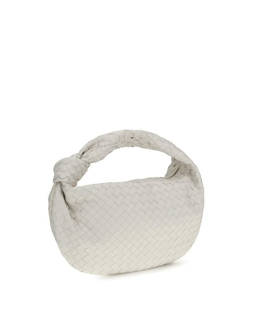 Bottega Veneta White Jodie Shoulder Bag