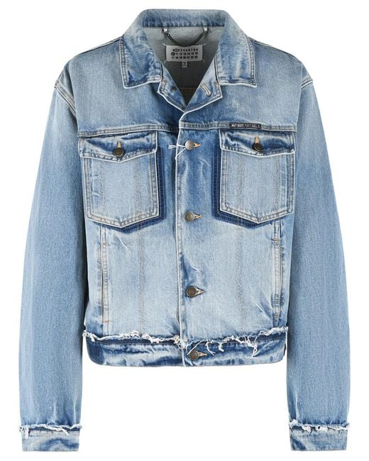 Maison Margiela Blue Light Cotton Jacket
