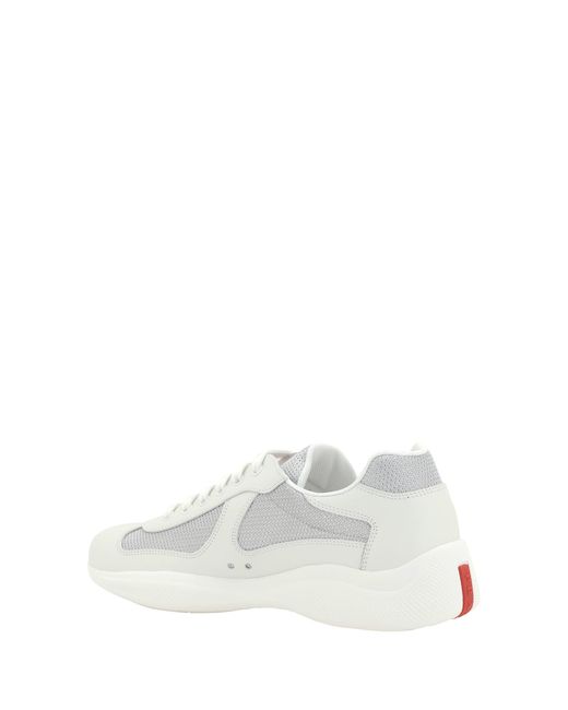 Prada White Lace Up for men