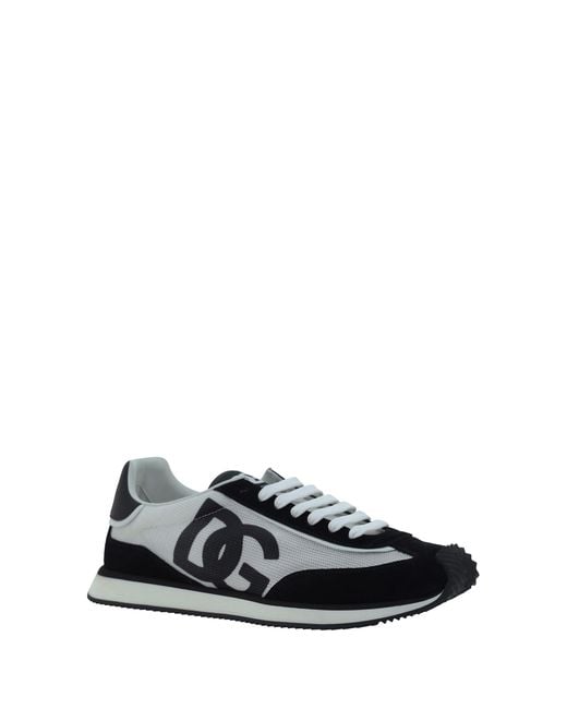 Dolce & Gabbana Black Dg Aria Sneakers for men