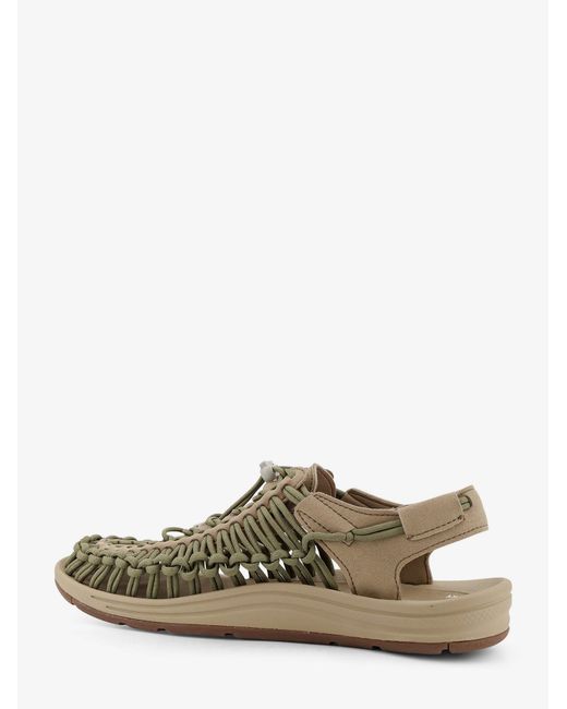 Keen Green Sneakers Uneek M Suede for men