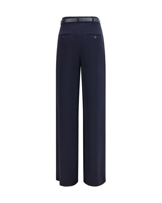 Max Mara Blue Elegant Pants