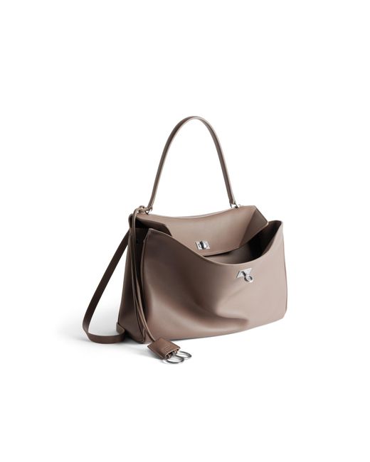 Balenciaga Brown Rodeo Shoulder Bag