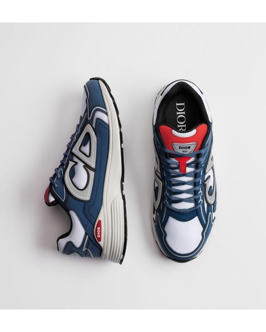 Dior Blue B30 Countdown Sneakers for men