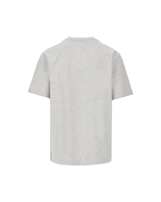 Jacquemus Gray 'Gros Grain' T-Shirt for men