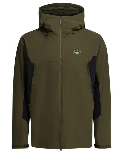 Men's Green Serratus Hdy Spotlight Jacket