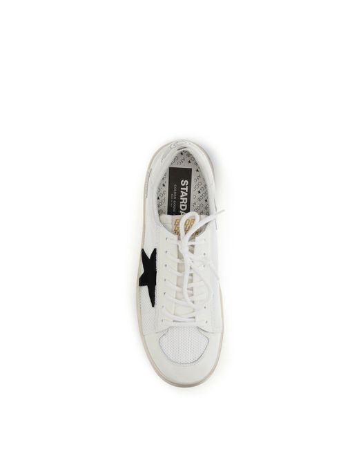 Golden Goose Deluxe Brand White Sneakers Stardan for men